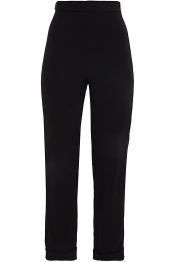 BALMAIN Hose mit schmalem Bein aus Crêpe