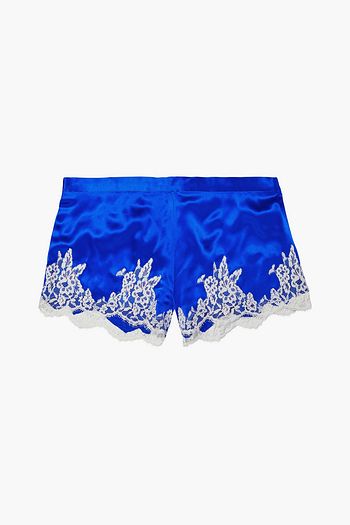 LISE CHARMEL Splendeur Soie lace-trimmed silk-blend satin pajama shorts