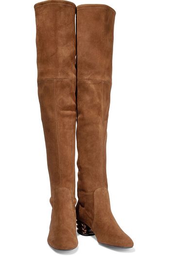 STUART WEITZMAN Vidalia stretch-suede over-the-knee boots