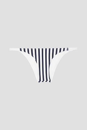 HEIDI KLEIN BB striped low-rise bikini briefs