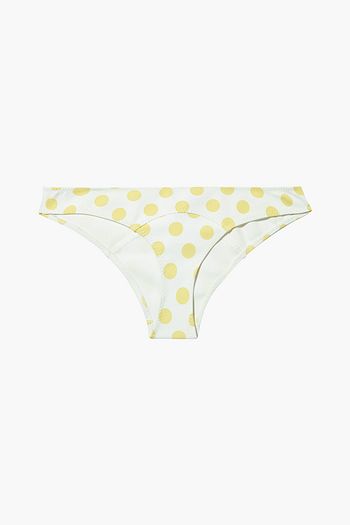 LISA MARIE FERNANDEZ Natalie polka-dot bonded low-rise bikini briefs