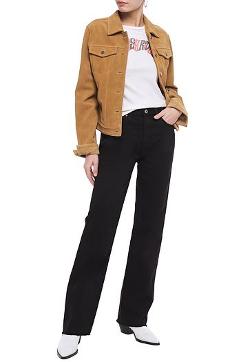RE/DONE High-rise straight-leg jeans