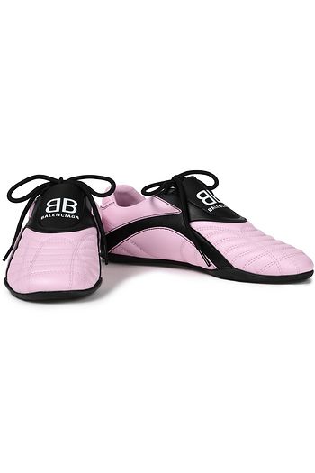 BALENCIAGA Quilted faux leather sneakers