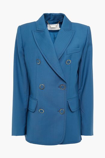 ZIMMERMANN Doppelreihiger Blazer aus Wolle