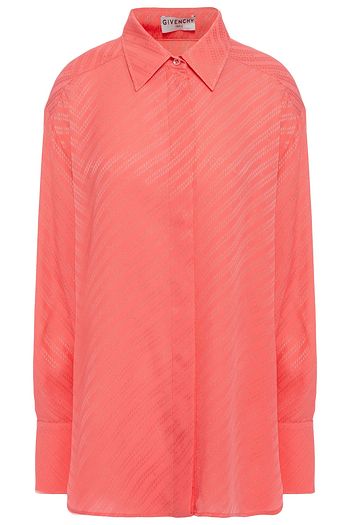 GIVENCHY Silk-jacquard shirt