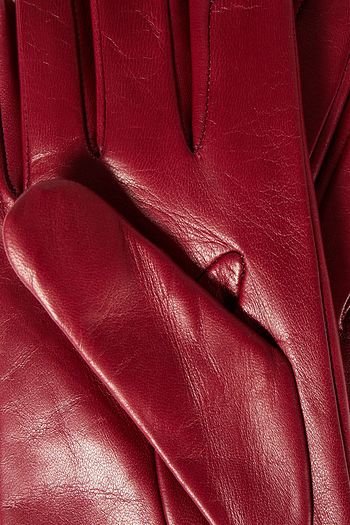 THEORY Leather gloves