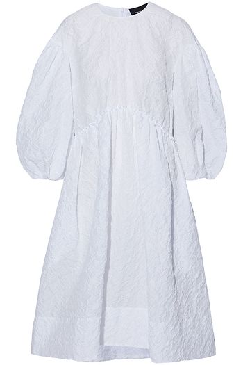 SIMONE ROCHA Gathered cloqué dress