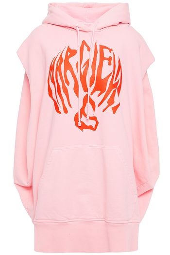 MM6 MAISON MARGIELA Oversized-Hoodie aus Baumwollfrottee mit Print
