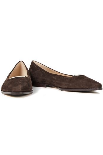 THEORY Suede flats