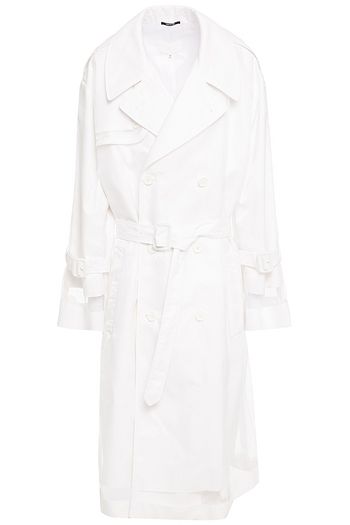 MAISON MARGIELA Mehrlagiger Trenchcoat aus Organza