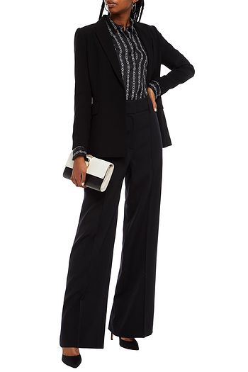 GIVENCHY Twill wide-leg pants