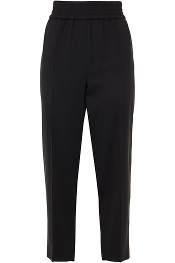 BRUNELLO CUCINELLI Stretch-wool crepe tapered pants