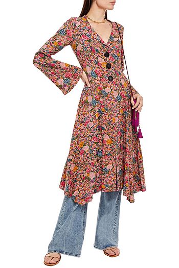 ETRO Floral-print crepe jacket