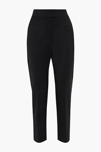 BRUNELLO CUCINELLI Cropped wool-blend twill tapered pants