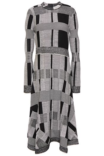 PROENZA SCHOULER Jacquard-knit midi dress