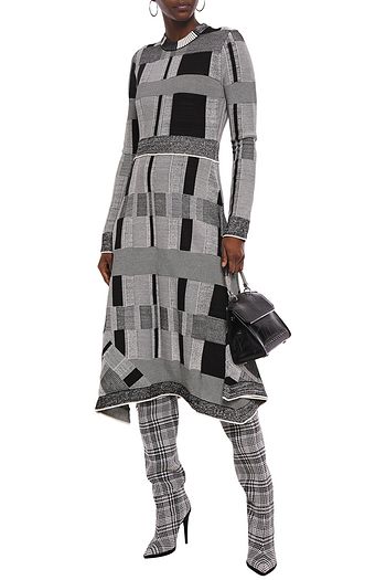 PROENZA SCHOULER Jacquard-knit midi dress