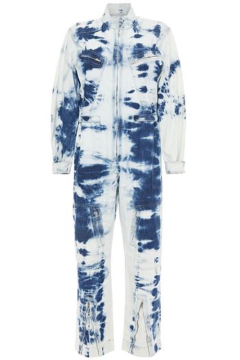 STELLA MCCARTNEY Jumpsuit aus gebleichtem Denim
