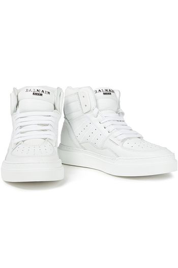 BALMAIN High-Top-Sneakers aus Leder