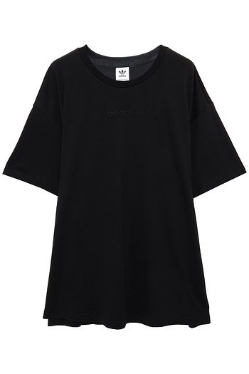 ADIDAS ORIGINALS オーバーサイズ コットンジャージー Tシャツ