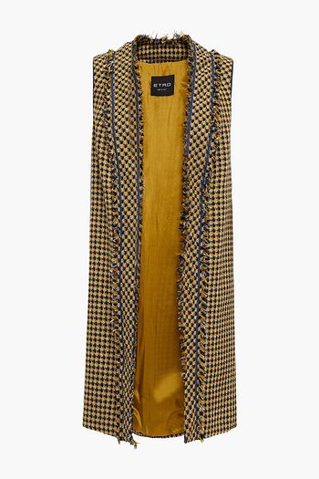 ETRO Cotton-blend tweed vest