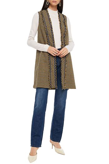 ETRO Cotton-blend tweed vest