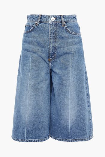 SANDRO Vina denim culottes