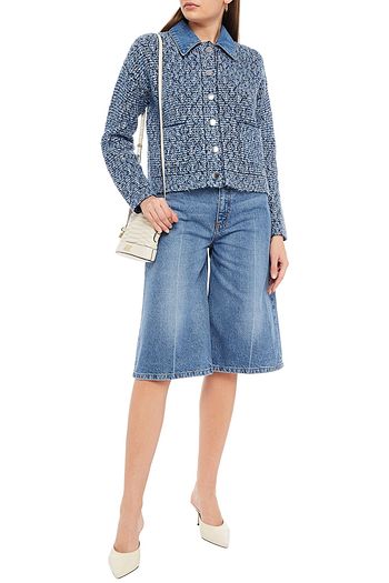 SANDRO Vina denim culottes