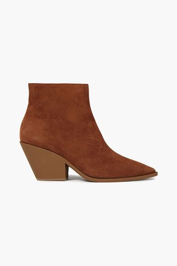 CASADEI Suede ankle boots