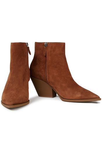 CASADEI Suede ankle boots