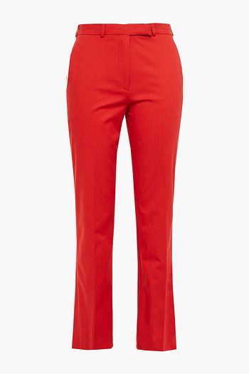 ETRO Violante cropped cotton-blend slim-leg pants