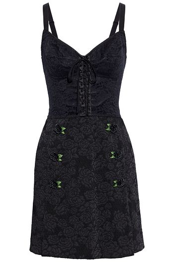 DOLCE & GABBANA Lace-up floral-appliquéd lace and jacquard mini dress
