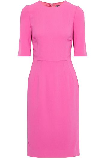 DOLCE & GABBANA Stretch-crepe dress