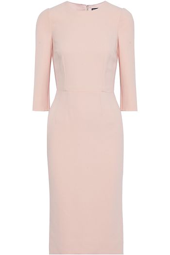 DOLCE & GABBANA Stretch-crepe dress