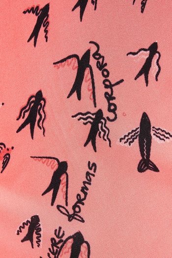 VALENTINO GARAVANI Printed silk-twill scarf