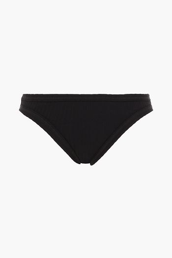 SEAFOLLY Inka ribbed low-rise bikini briefs