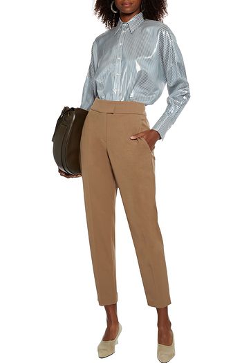 BRUNELLO CUCINELLI Wool-blend twill slim-leg pants
