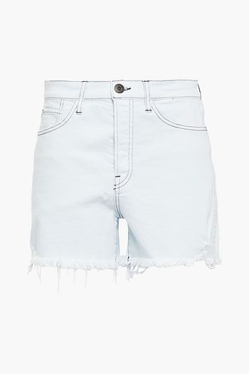 3X1 Distressed denim shorts