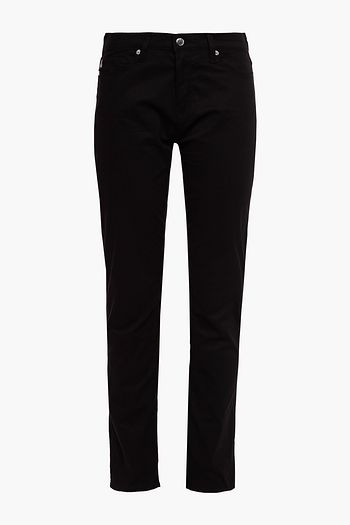 LOVE MOSCHINO Printed mid-rise skinny jeans