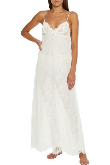 LISE CHARMEL Art et Volupté Chantilly lace nightdress