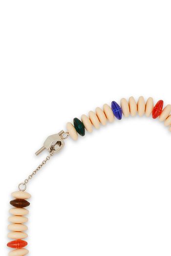 MARNI Silberfarbene Kette mit Harz