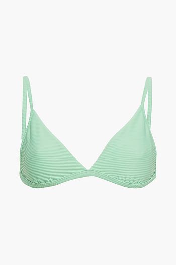 SEAFOLLY Essentials ribbed triangle bikini top