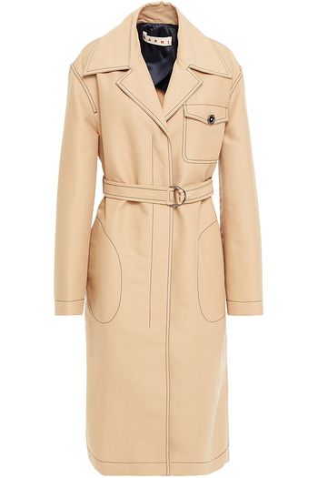 MARNI Trenchcoat aus Baumwolle mit Gürtel