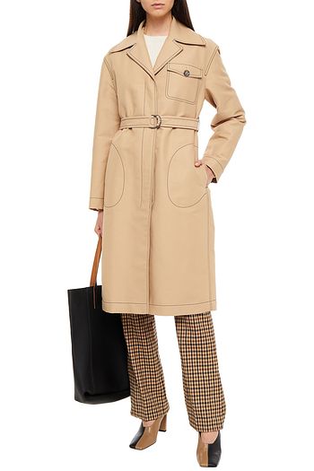 MARNI Trenchcoat aus Baumwolle mit Gürtel
