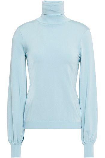 VALENTINO Geraffter Rollkragenpullover aus Strick