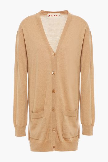 MARNI Melierter Cardigan aus Wolle