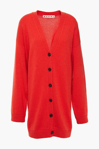 MARNI Oversized cashmere cardigan