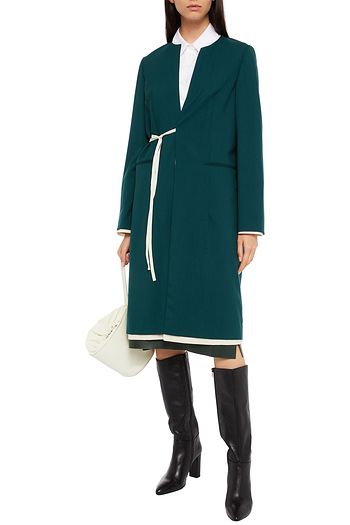 MARNI Wool wrap coat