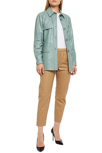 DROME Leather slim-leg pants