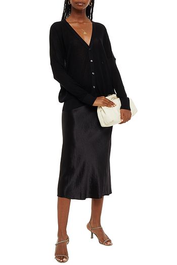 JOHN SMEDLEY Pointelle-knit cotton cardigan