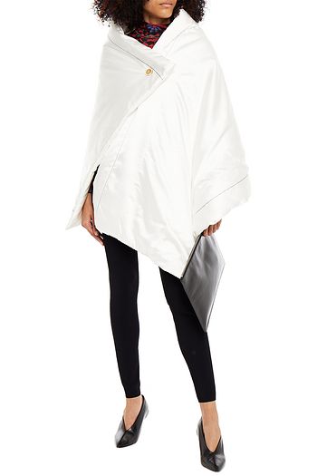 MARNI Asymmetrisches Cape aus Satin
